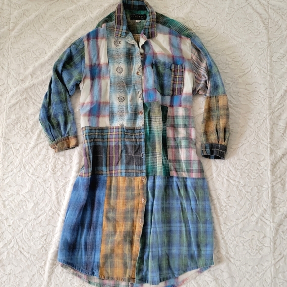 Vintage Dresses & Skirts - Vintage Flannel Dress 👗